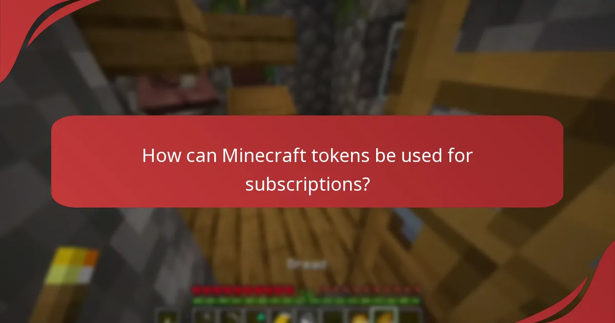 How do I claim Minecraft tokens?