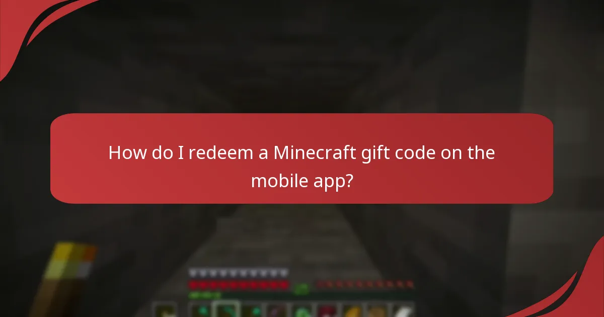 What are the regional restrictions for Minecraft gift code redemption?