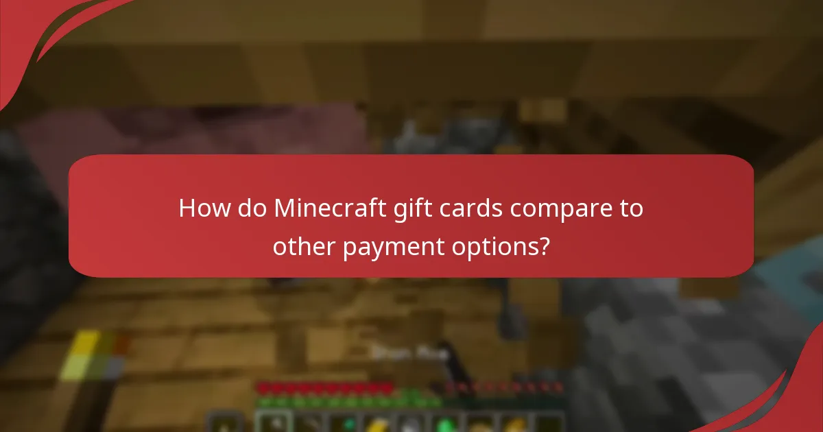 What are the gift code limits for Minecraft gift cards?