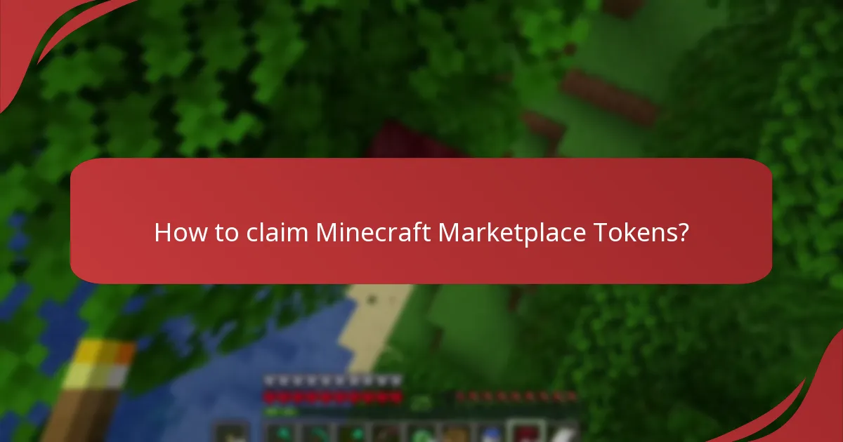 What are the different types of Minecraft Marketplace Tokens?