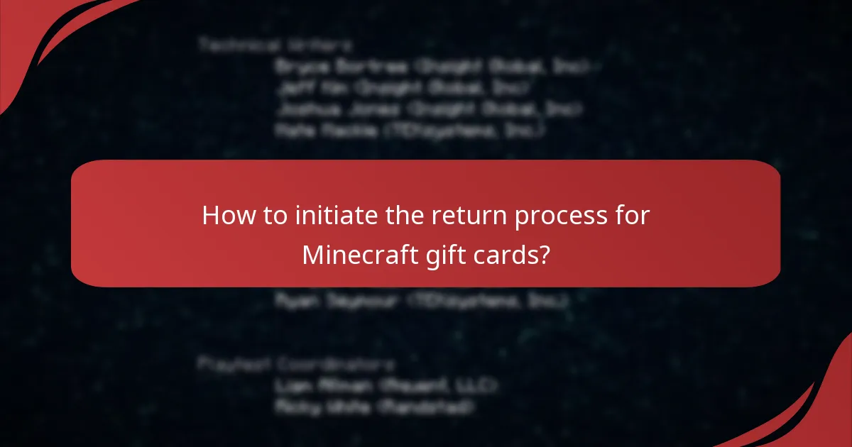How to contact customer service for Minecraft gift card issues?