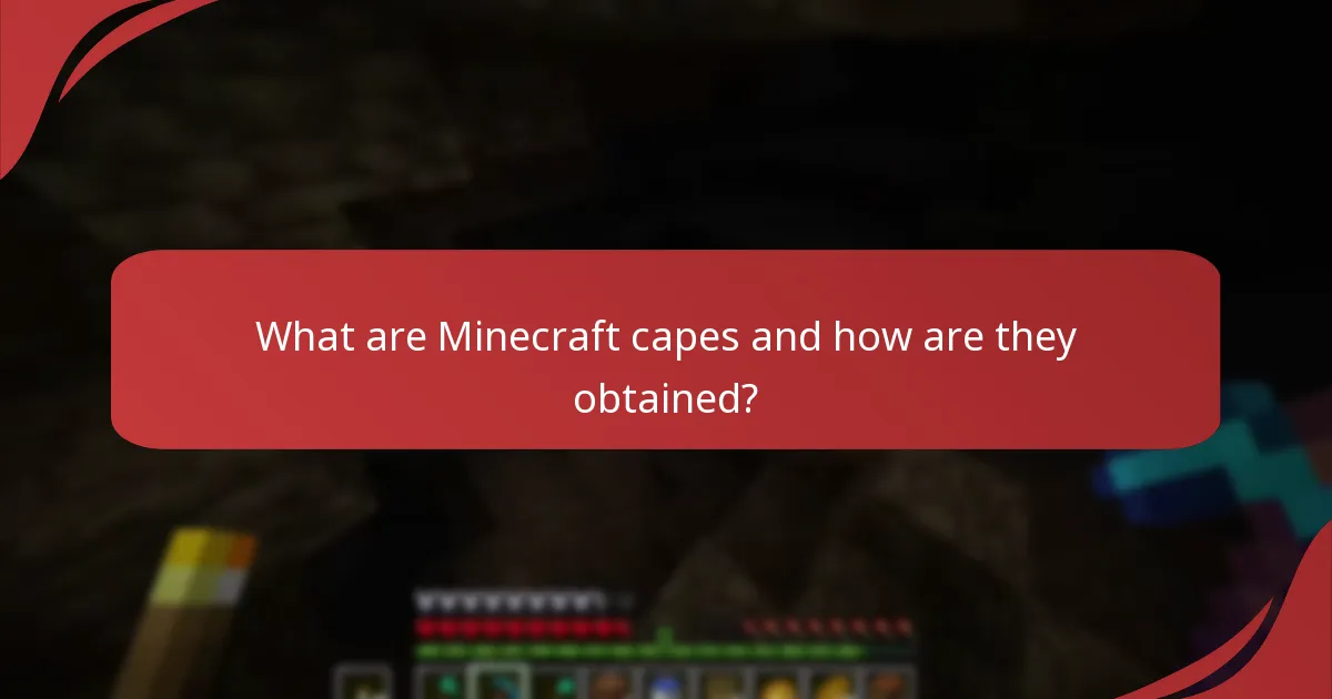 How do Minecraft capes compare to other in-game items?