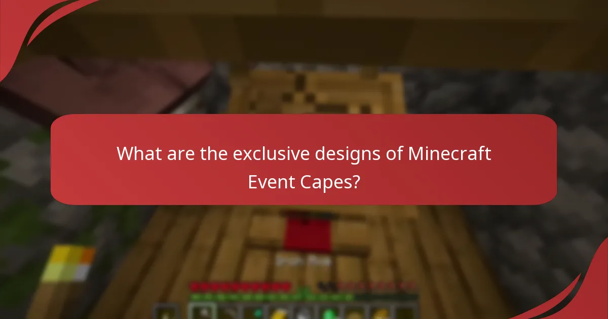 How to obtain Minecraft Event Capes?