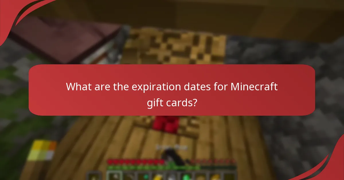 What are the common issues with Minecraft gift card redemption?