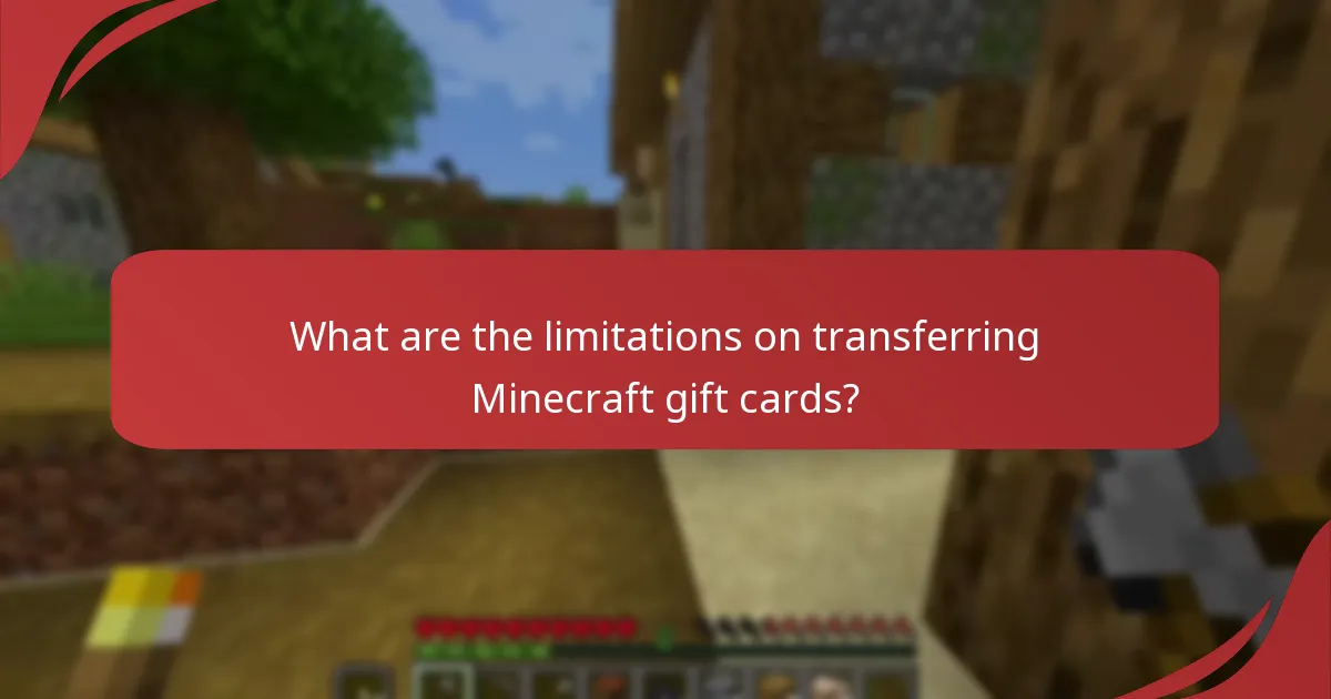What are common issues with Minecraft gift cards?