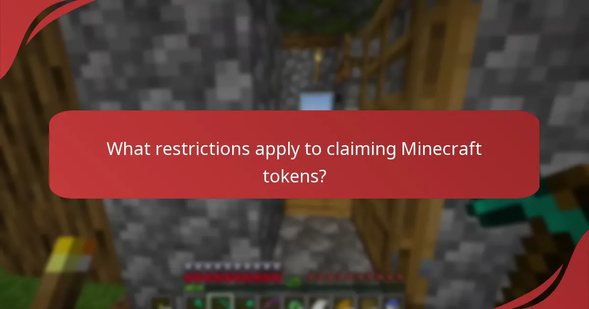What are the implications of regional restrictions on token claims?